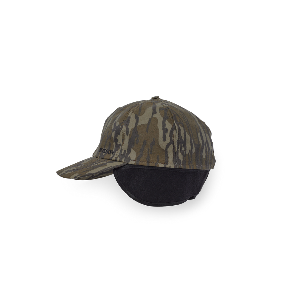 Alternate view of the Filson Insulated Tin Cloth Cap - Mossy Oak Bottomland