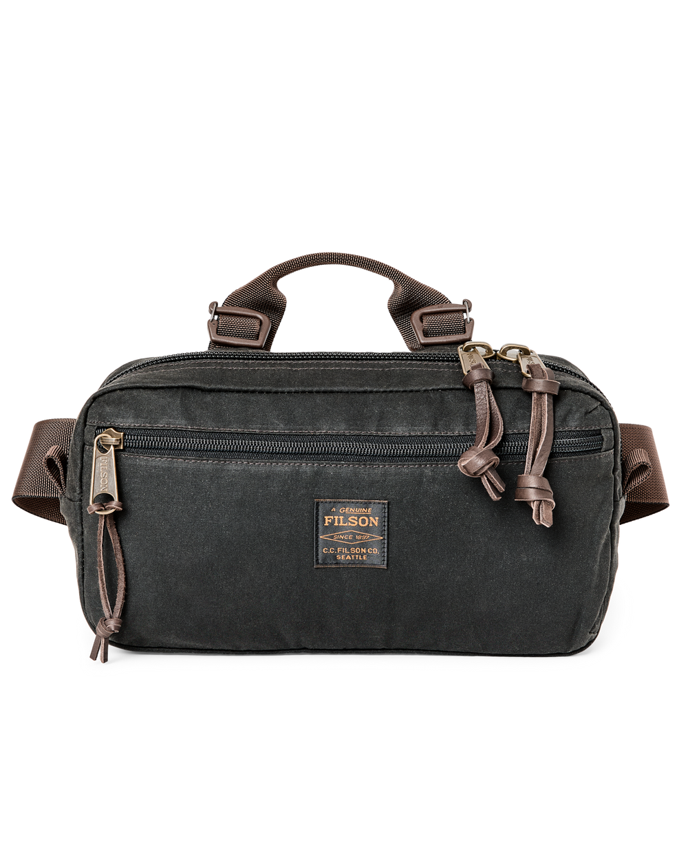 Trapper Creek Modular Waistpack - Dark Timber | Filson