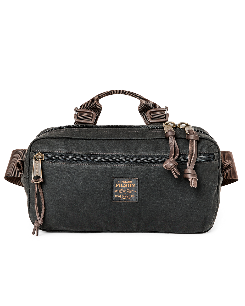 Trapper Creek Modular Waistpack - Dark Timber | Filson