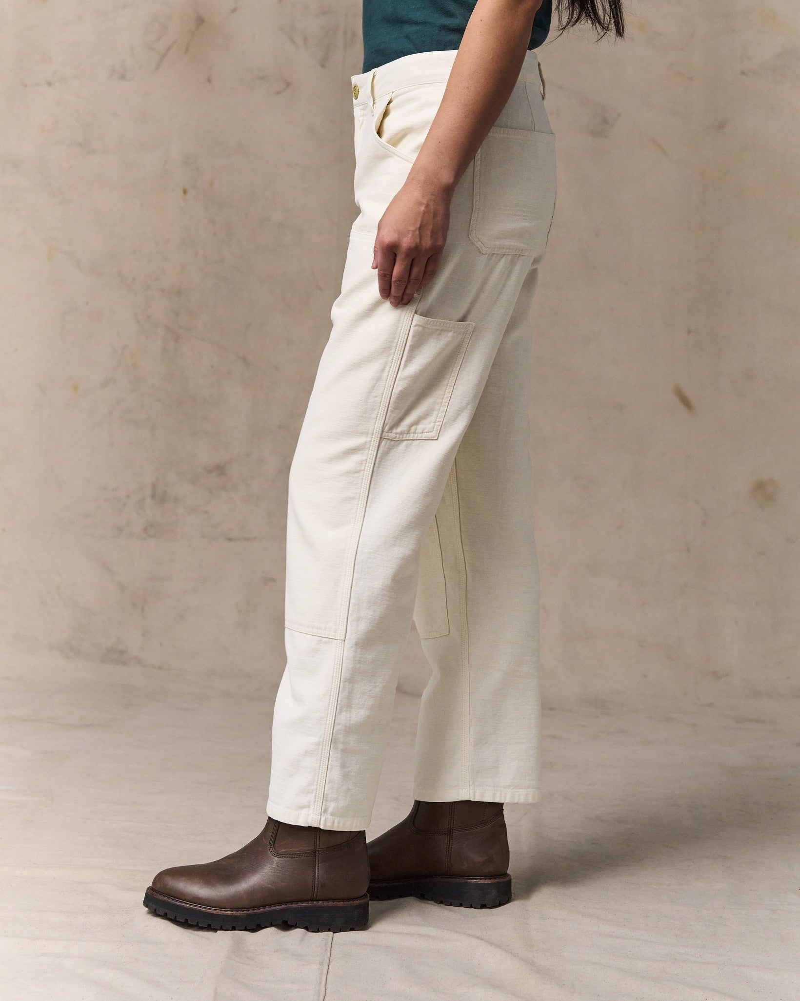 Women's Field Double-Front Pants - Natural Seed | Filson