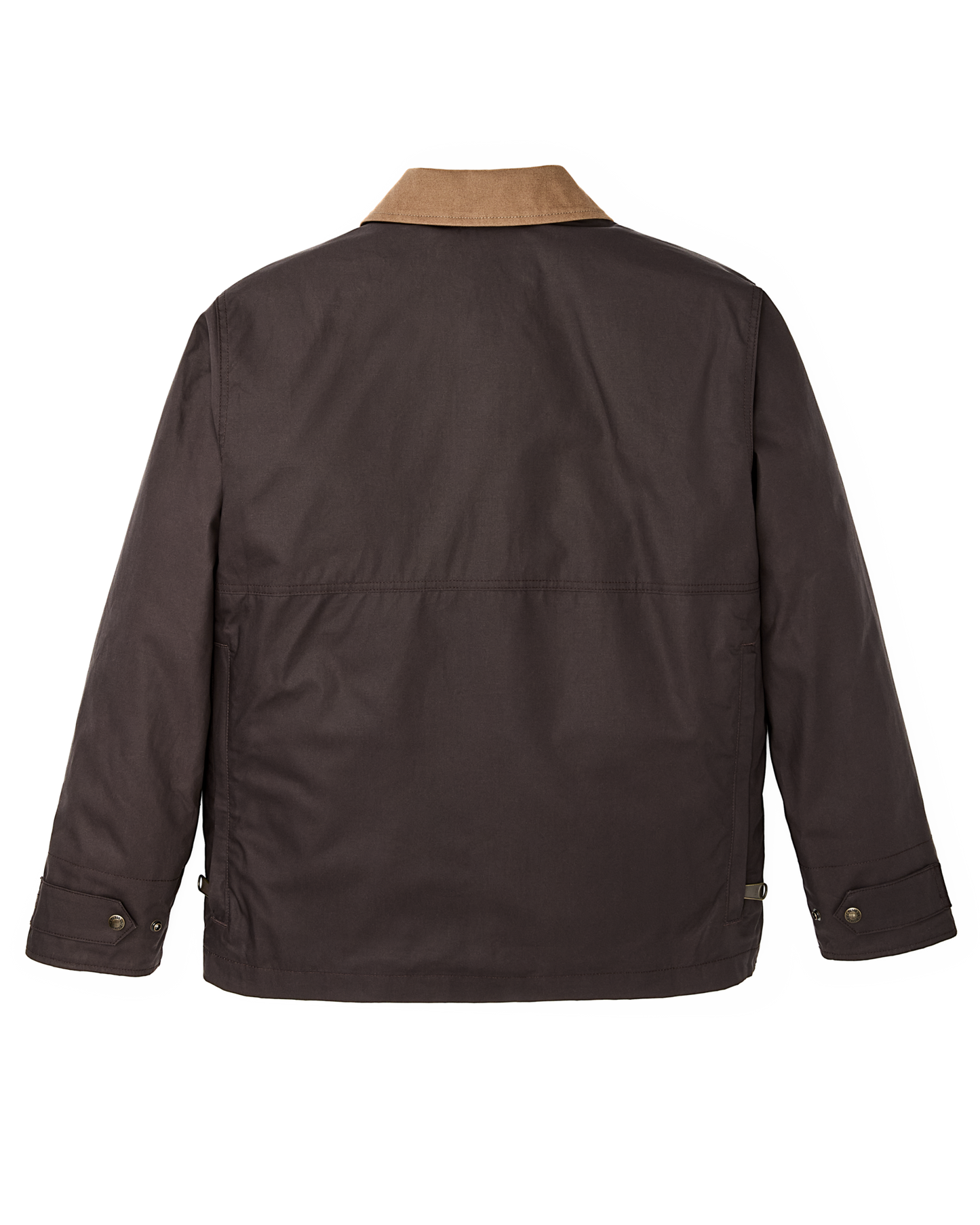 Alternate view of the Filson Dry Wax Short Field Jacket - Dark Brown