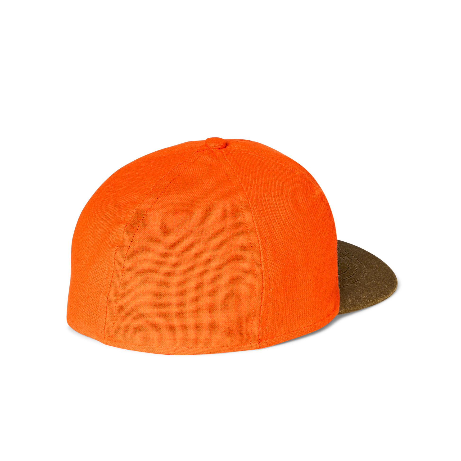 Alternate view of the Filson Insulated Blaze/tin Cloth Cap - Desert Tan / Blaze Orange