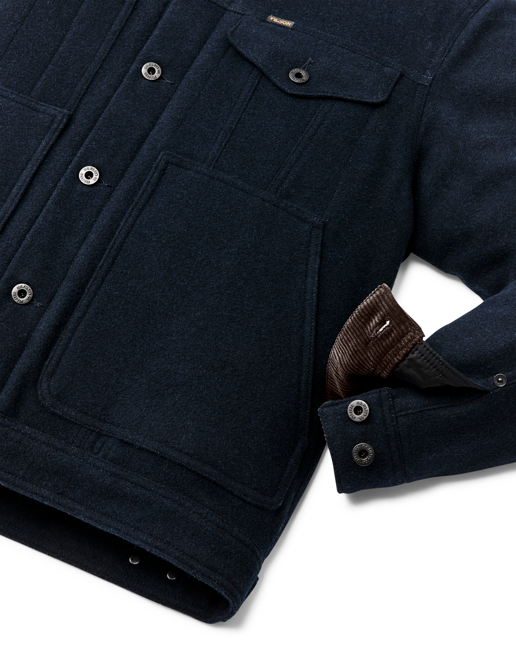 Spokane Insulated Short Cruiser - Navy | Filson Spokane Insulated Short Cruiser - Navy | Filson