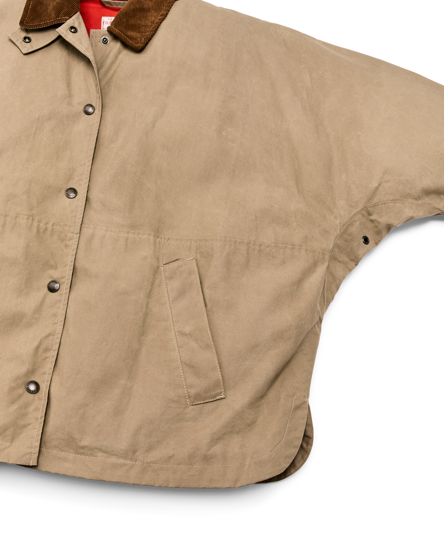 Women's Harbor Front Waxed Jacket - Marsh Tan