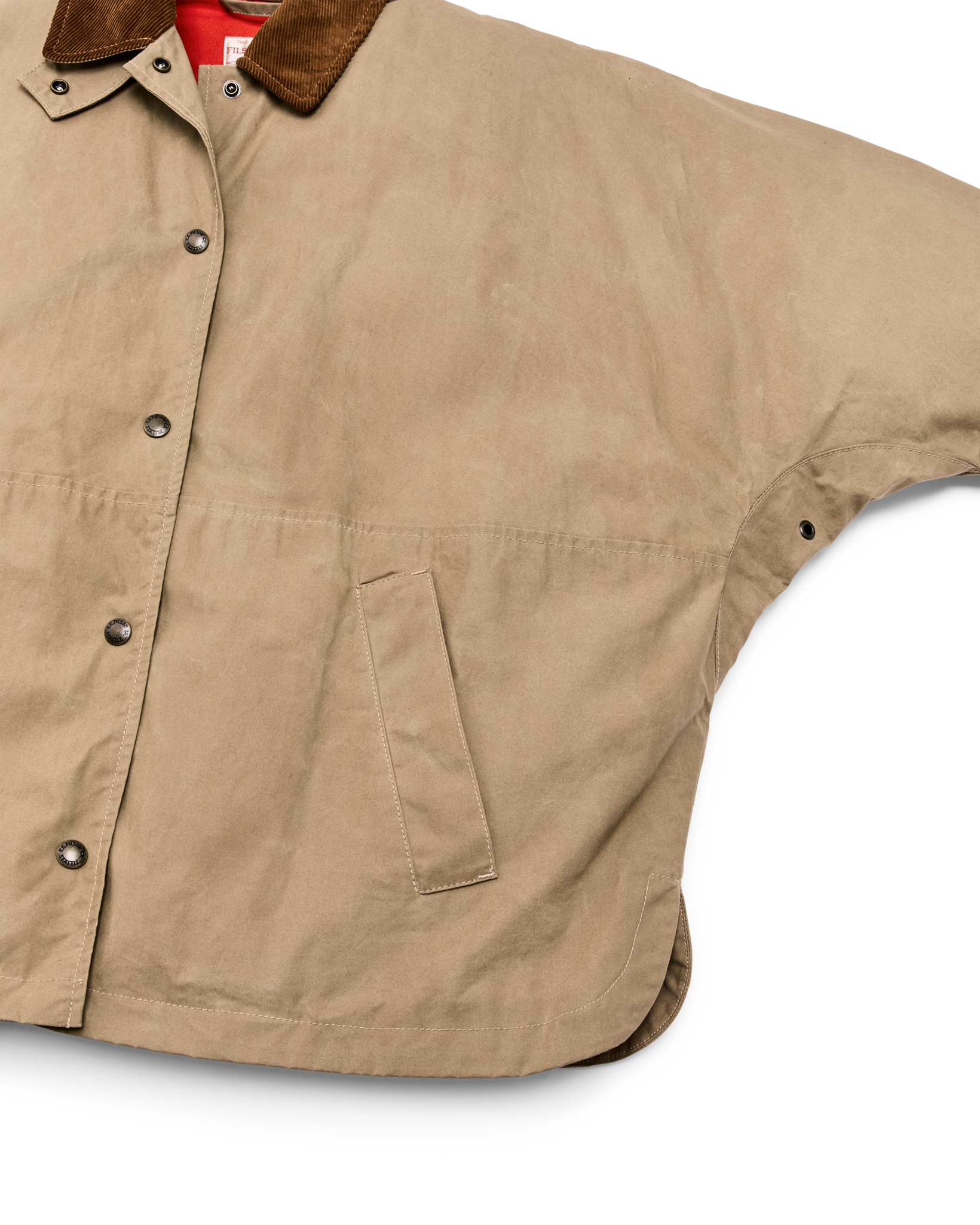 Women's Harbor Front Waxed Jacket - Marsh Tan