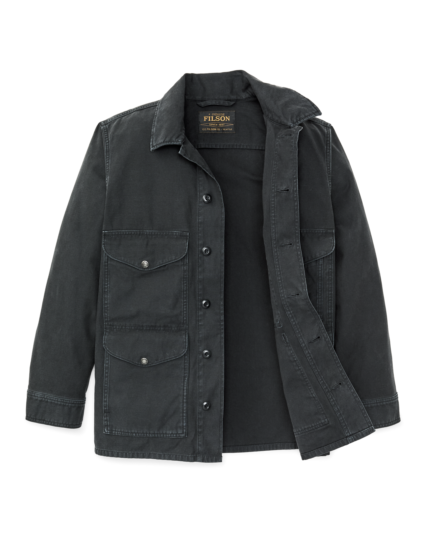 Field Cruiser Jacket - Washed Faded Black