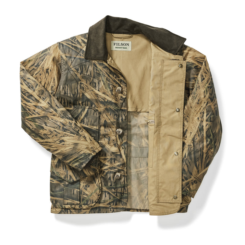 Filson X Mossy Oak Camo Shelter Cloth Waterfowl / Upland Coat - Mossy Oak Shadow Grass