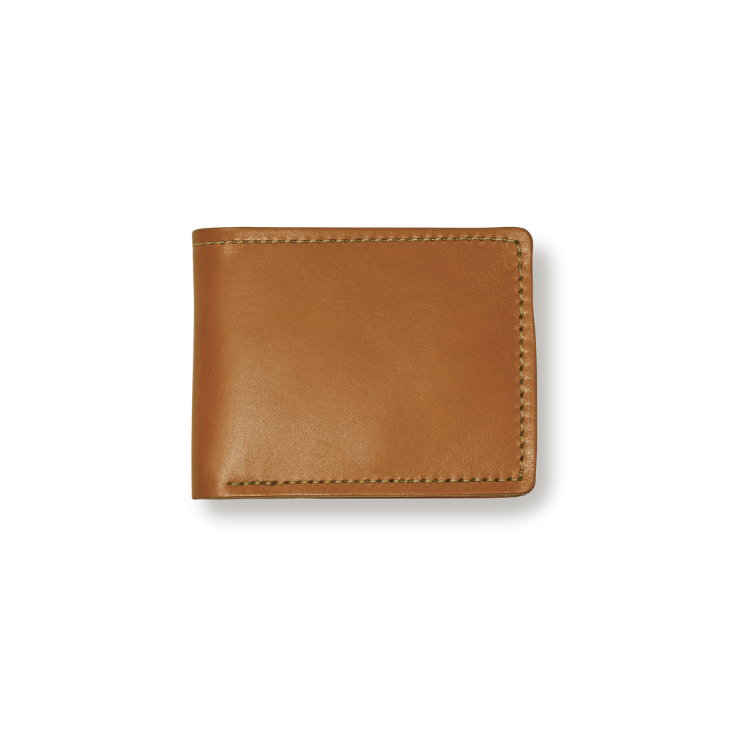 Bridle Leather Bi-fold Wallet - Tan Leather | Filson Bridle Leather Bi-fold Wallet - Tan Leather | Filson