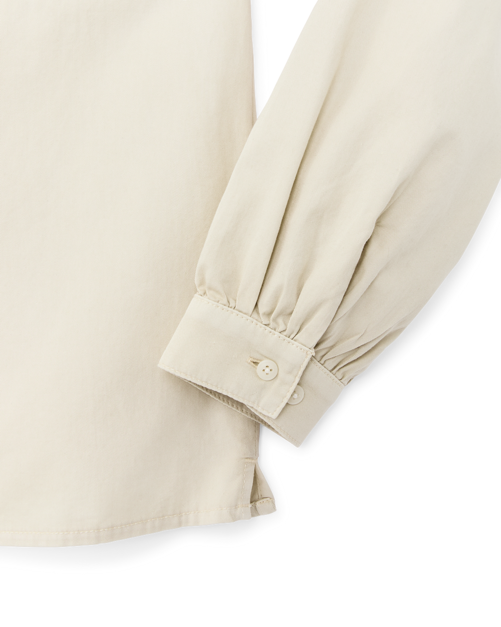 Alternate view of the Filson Women's Long Sleeve Twill Camp Shirt - Cream
