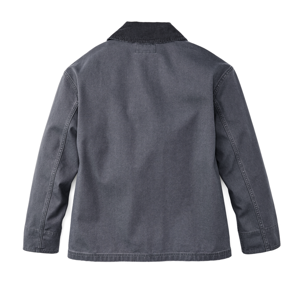 Alternate view of the Filson Women's Canvas Barn Coat - Storm Blue