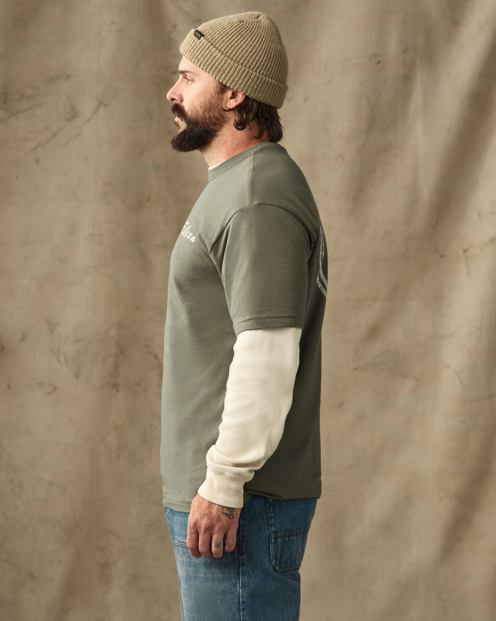 Buck Graphic T-Shirt - Shale