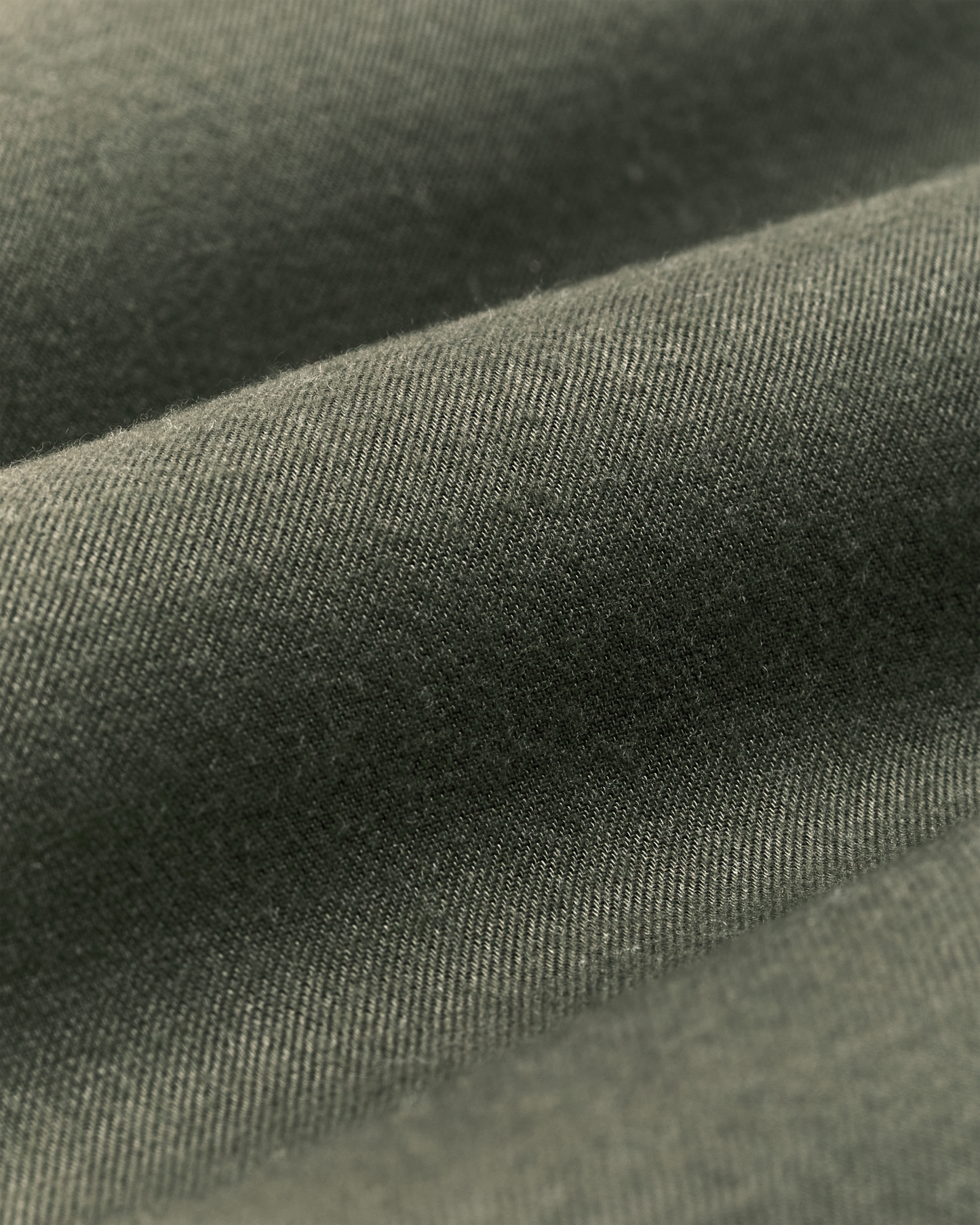 Women's Gathered Hem Shirt - Olive