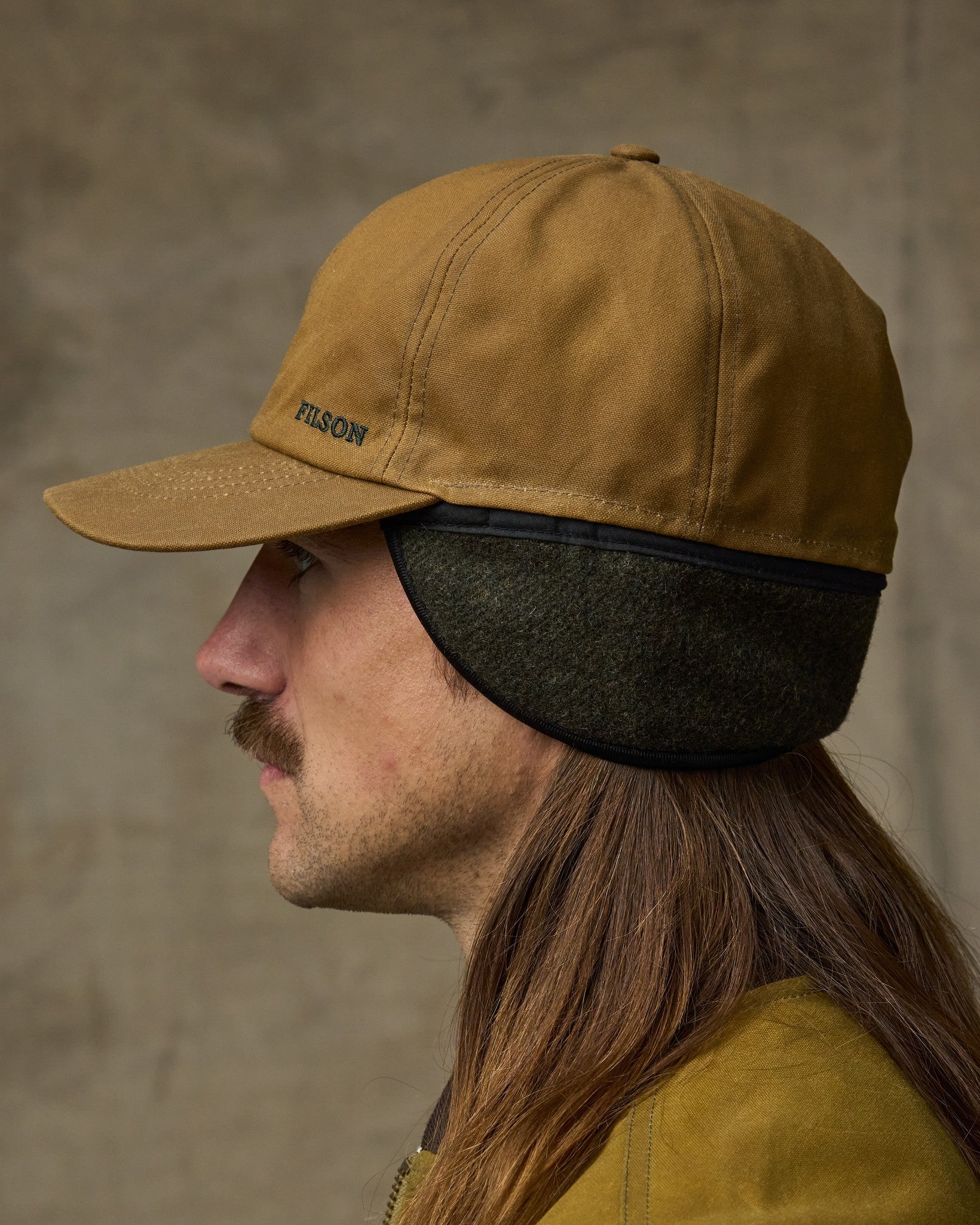 Insulated Tin Cloth Cap - Dark Tan