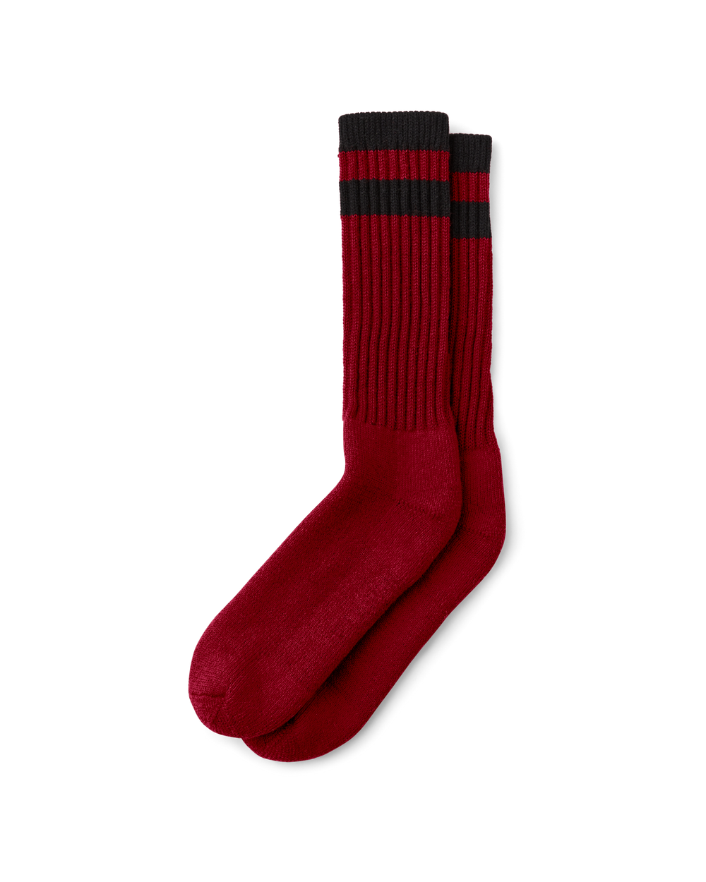 1970s Logger Thermal Socks - Scarlet