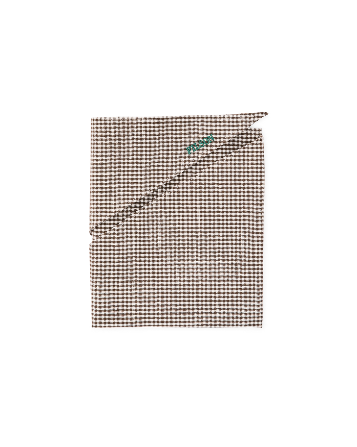 Alternate view of the Filson Triangular Bandana - Coffee / Natural