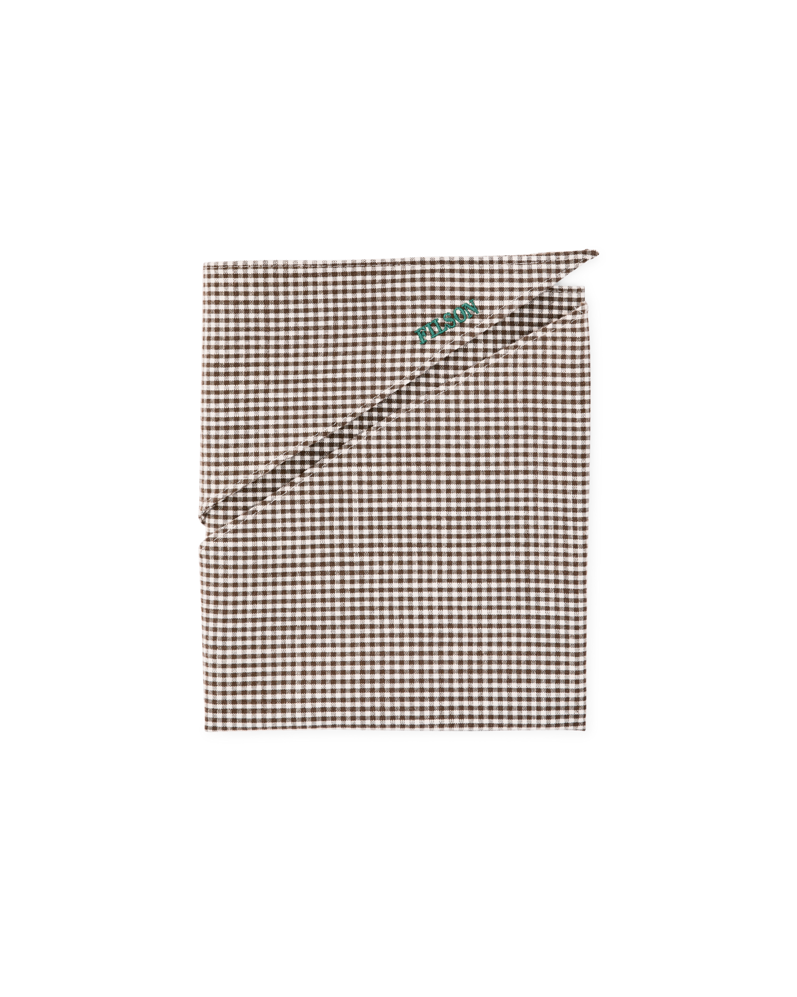 Alternate view of the Filson Triangular Bandana - Coffee / Natural