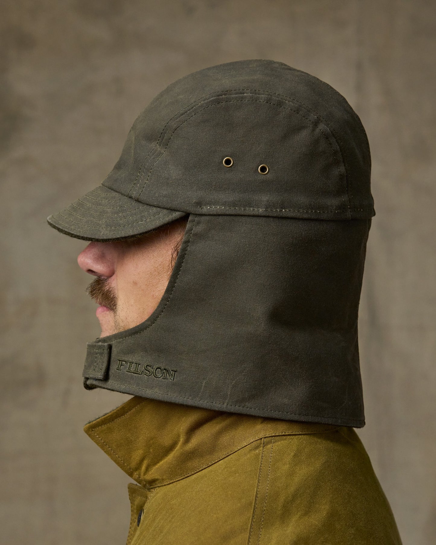 Tin Cloth Wildfowl Hat - Otter Green