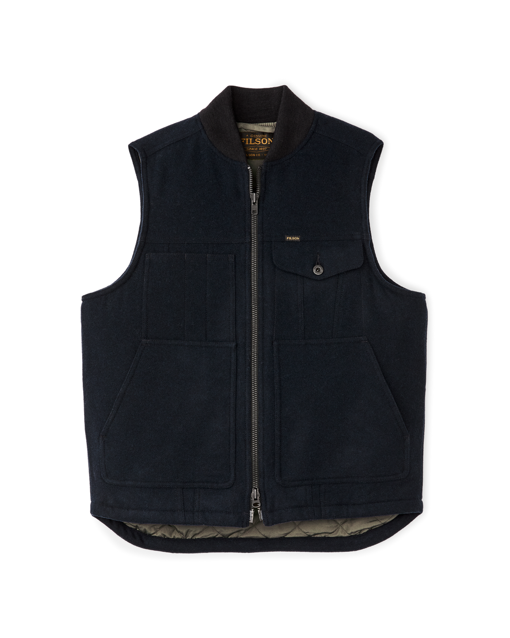 Spokane Insulated Work Vest - Navy | Filson