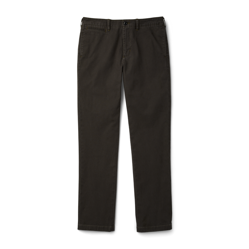Alternate view of the Filson Draftsman Canvas Pants - Charcoal