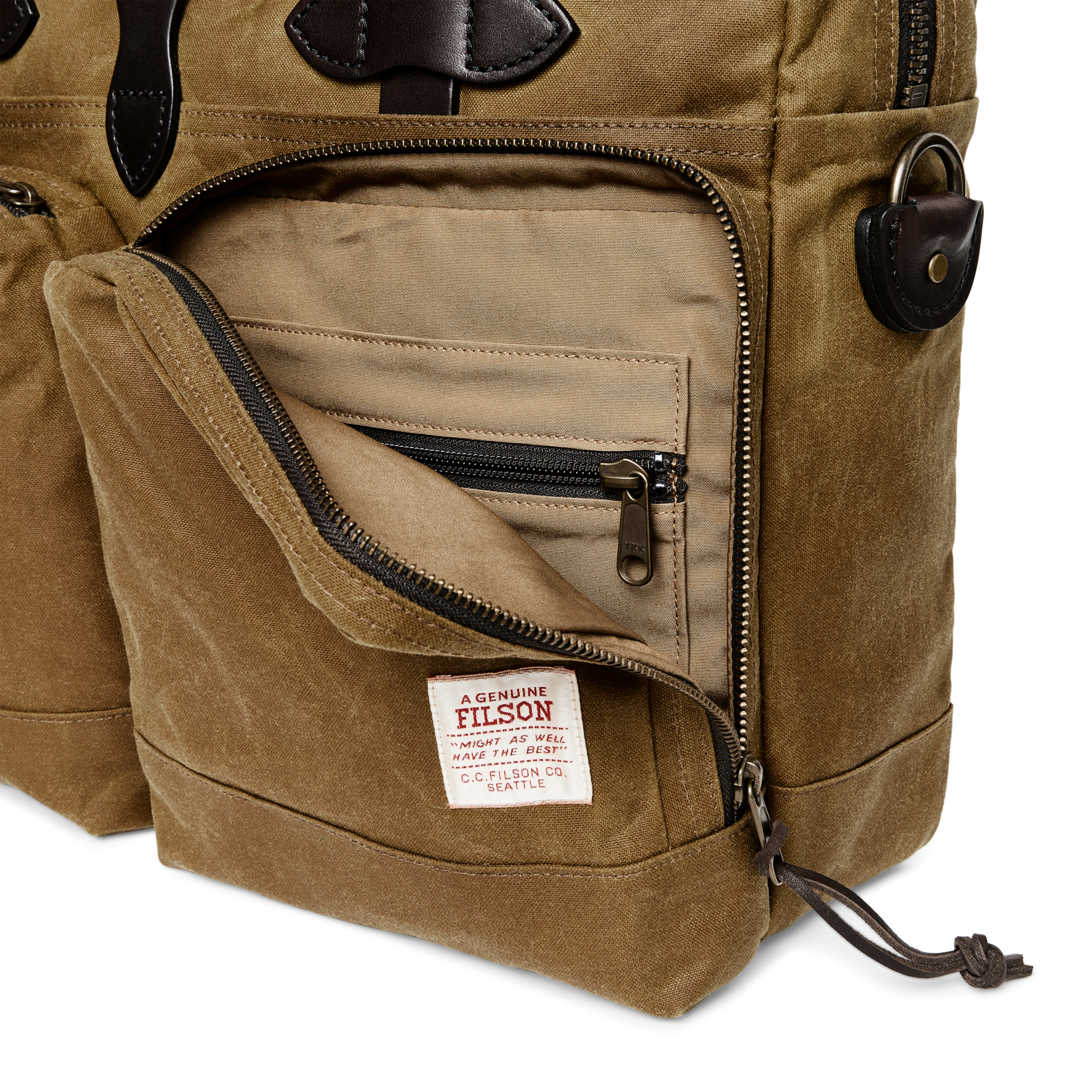 FILSON フィルソン TIN BRIEFCASE TanブリーフケースUSA 24 Hour Tin Cloth Briefcase | Filson
