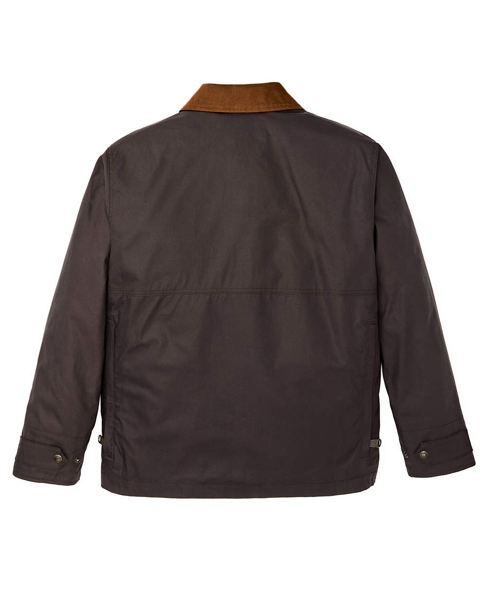 Dry Wax Short Field Jacket - Dark Brown Tan