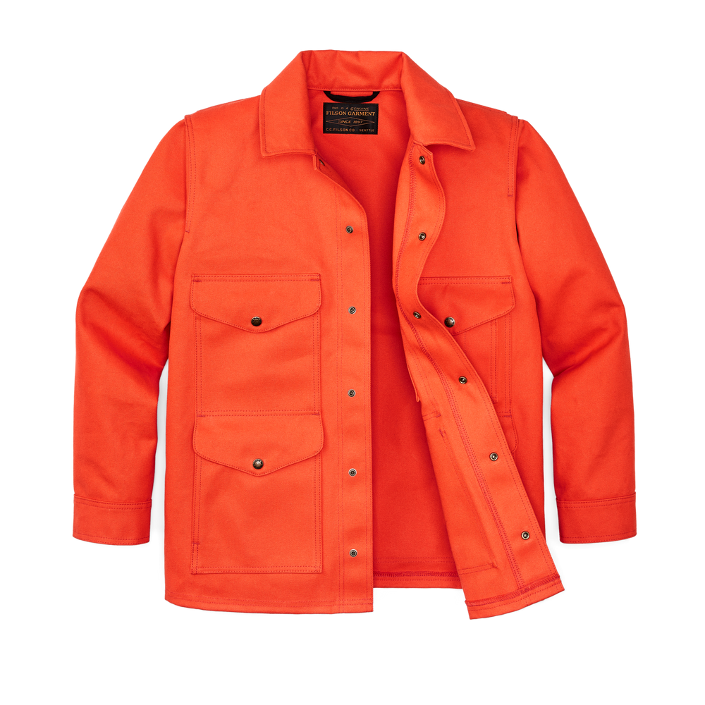 Alternate view of the Filson Rugged Twill Cruiser Jacket - Pheasant Red