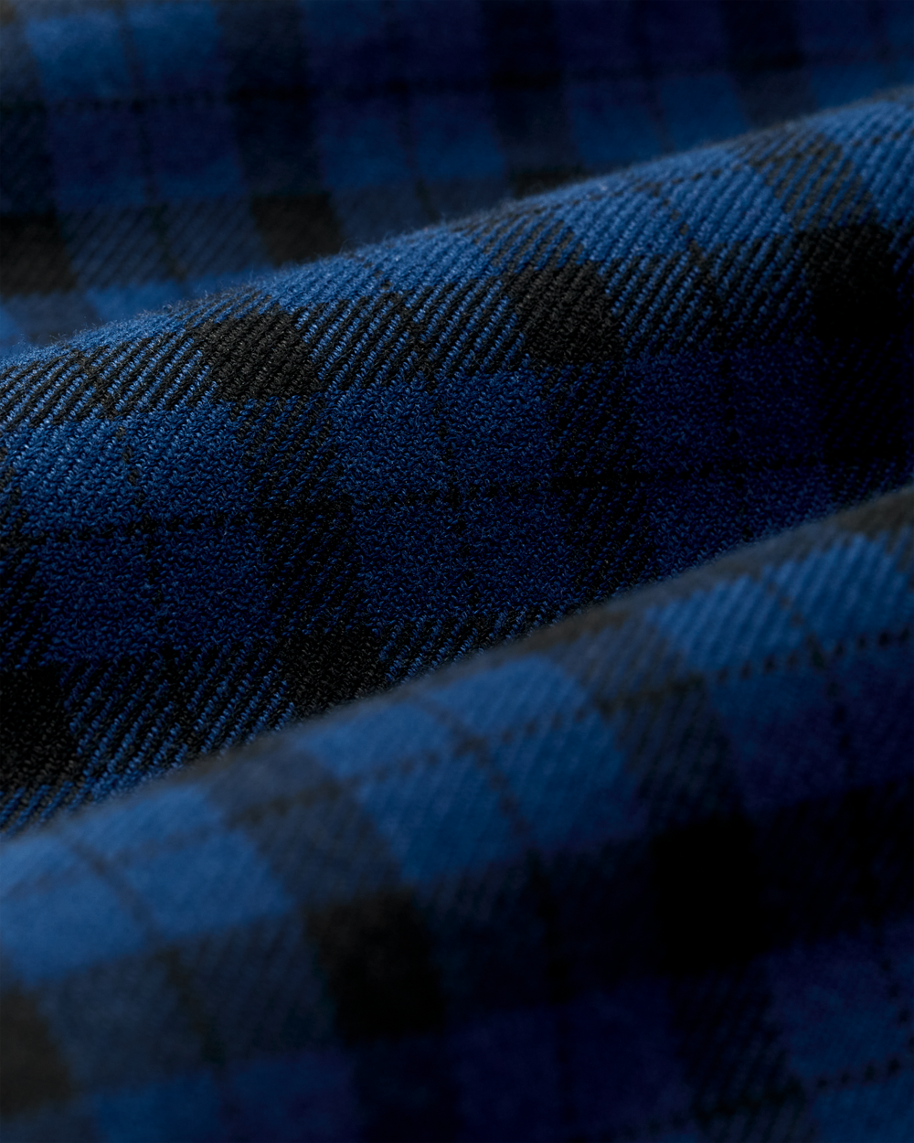 Lightweight Alaskan Guide Shirt - Deep Blue / Black Plaid