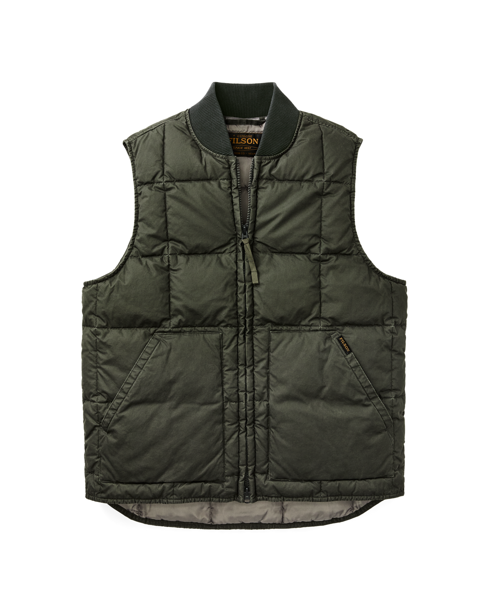 Heritage Cotton Down Vest - Beluga