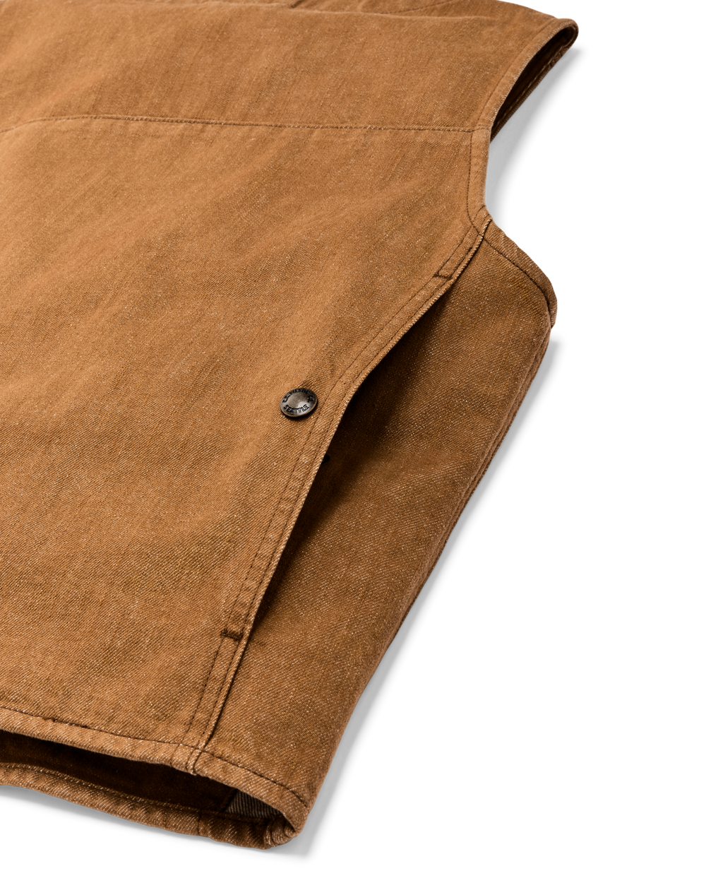 Alternate view of the Filson Women's Archive Cruiser Vest - Harvest Tan