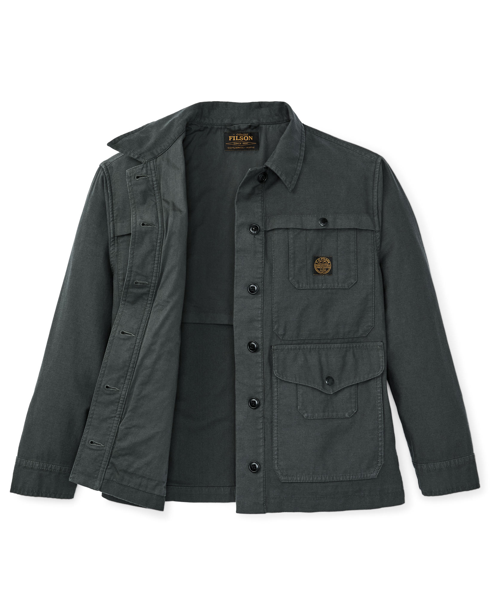 C.C. FILSON ダークグレー ジャケット Women's Field Cruiser Jacket - Faded Black | Filson