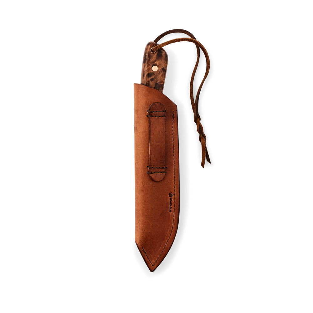 Alternate view of the Filson Filson X Graycloud Ranger Knife - Redwood Burl