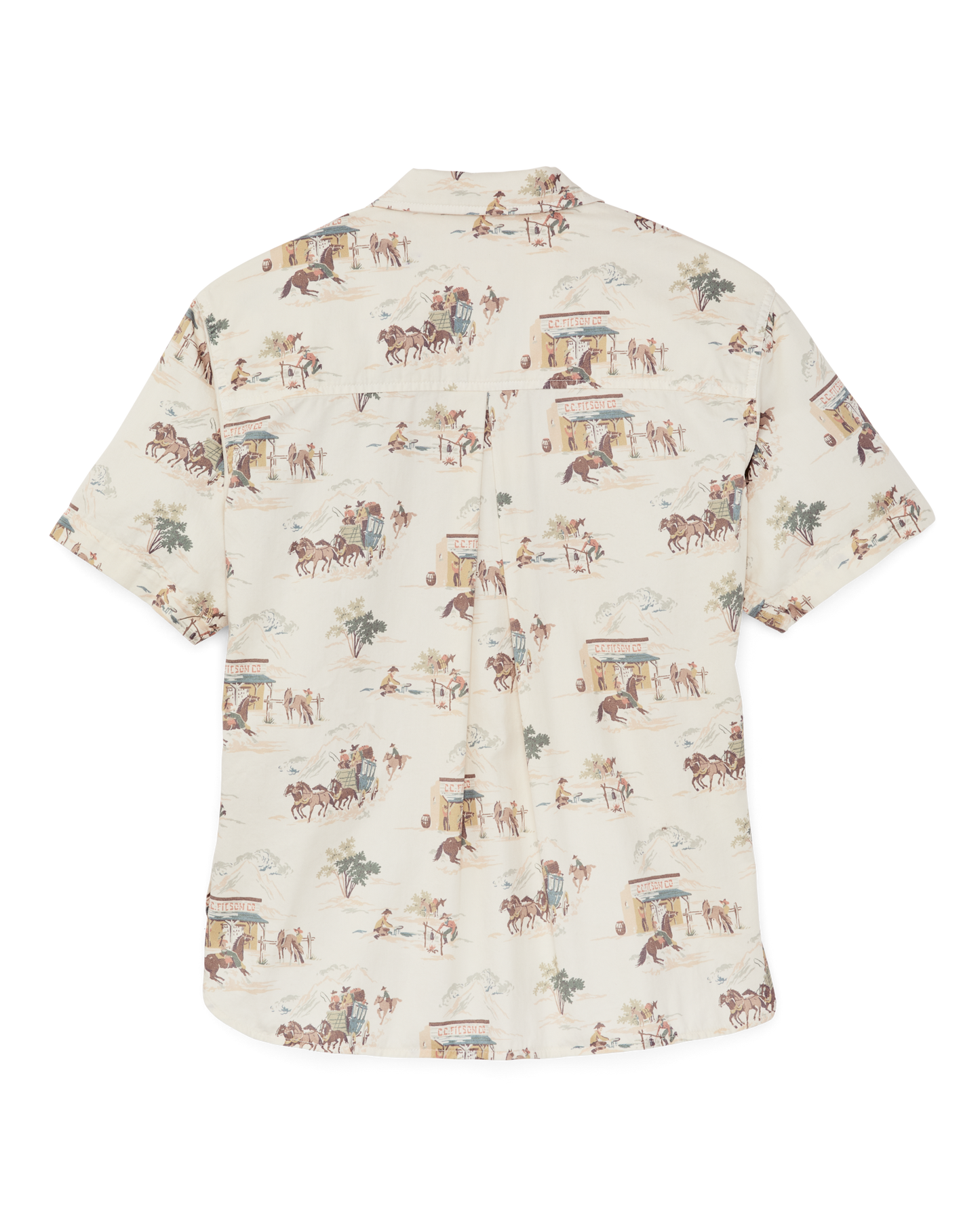Women's Twill Popover Shirt - Desert Natural Print