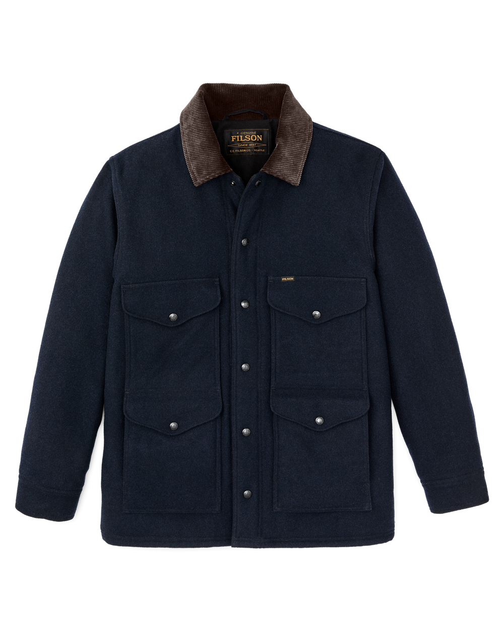 Spokane Insulated Cruiser Jacket - Navy | Filson