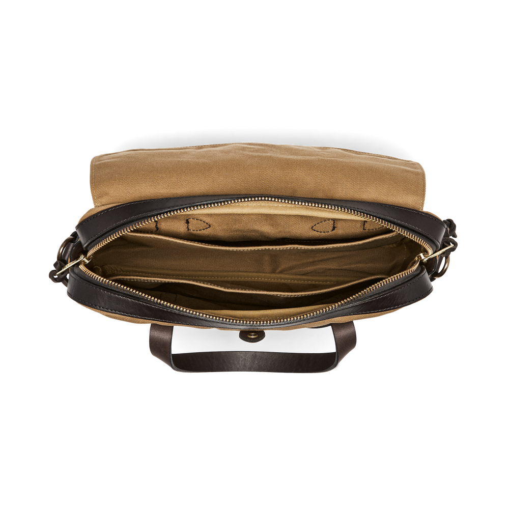 Rugged Twill Original Briefcase - Tan | Filson