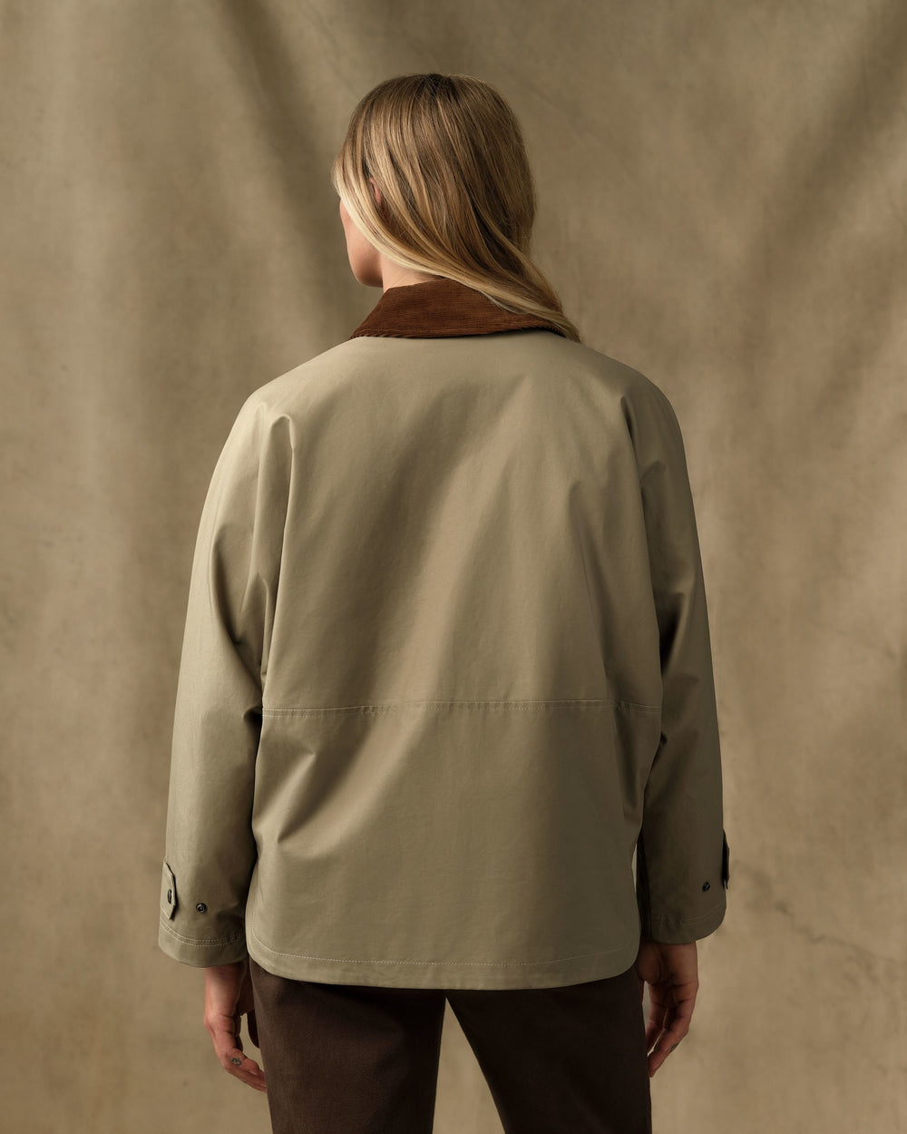 Women's Harbor Front Waxed Jacket - Marsh Tan