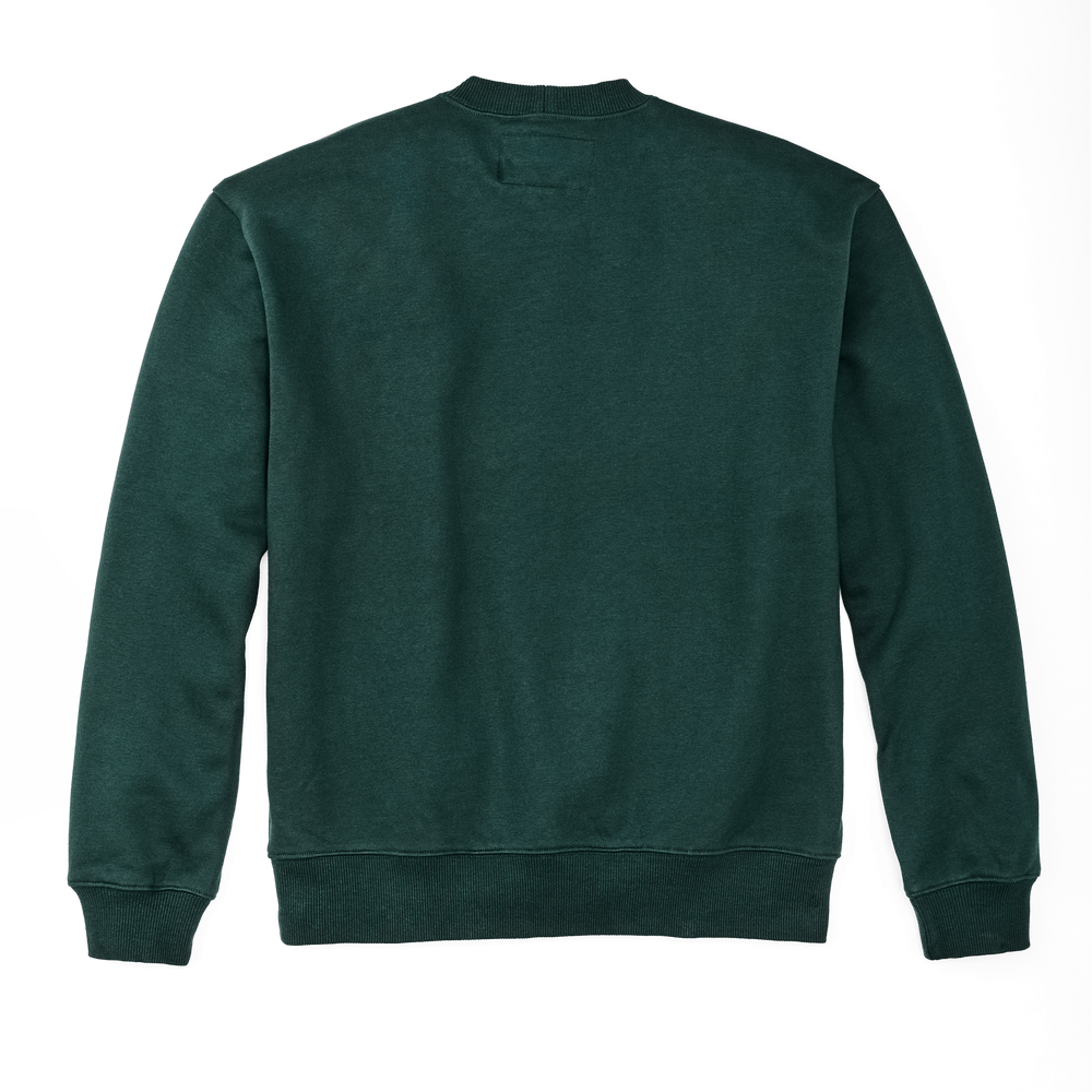 Alternate view of the Filson Prospector Crewneck Sweatshirt - Ponderosa Pine