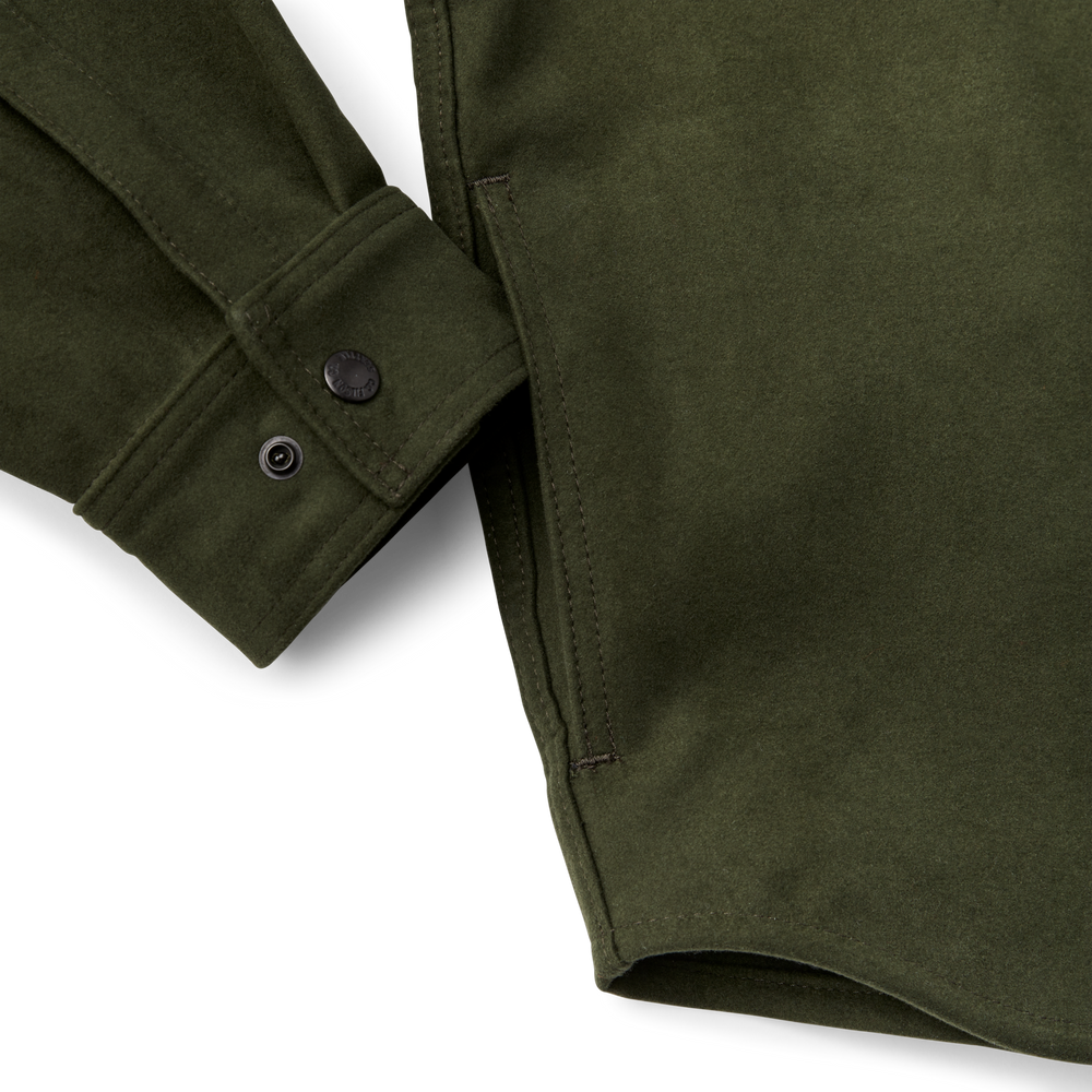 Alternate view of the Filson Moleskin Jac-shirt - Dark Olive