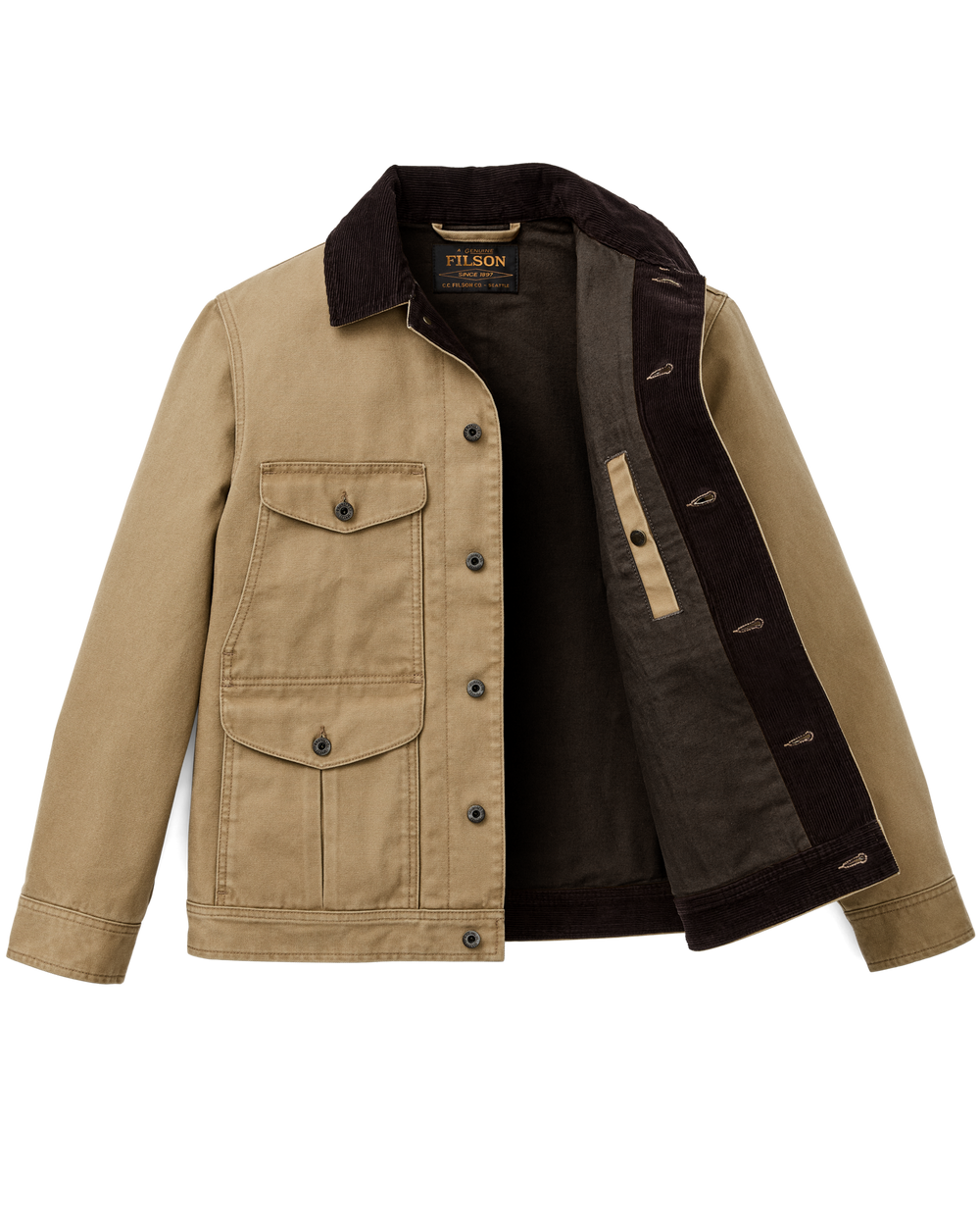 Rustic Canvas Journeyman Jacket - Antique Bronze