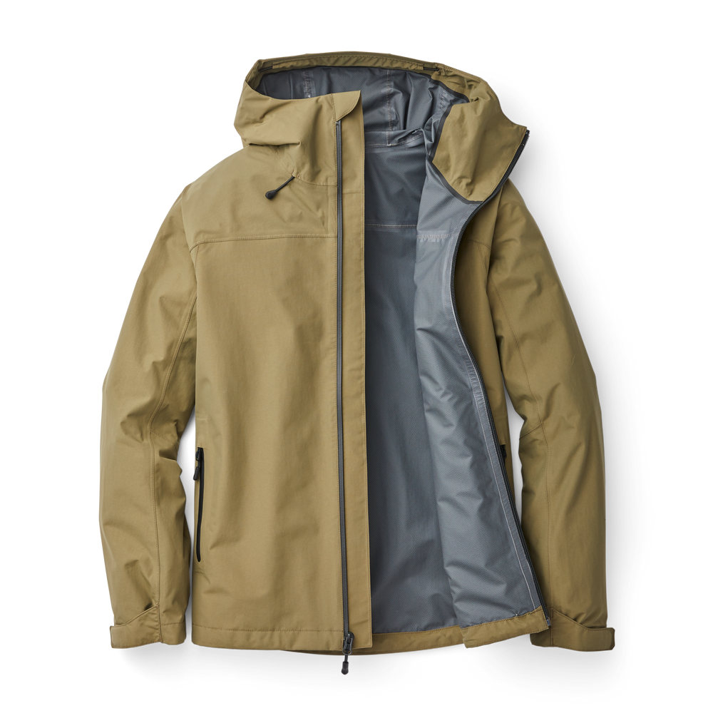 Alternate view of the Filson Women's Swiftwater Rain Jacket - Field Olive