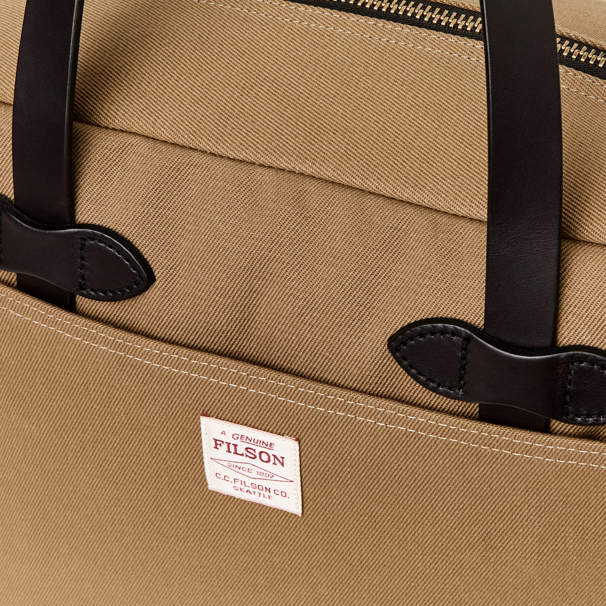 Limited Edition Rugged Twill Zippered Tote Bag | Filson Limited Edition Rugged Twill Zippered Tote Bag | Filson