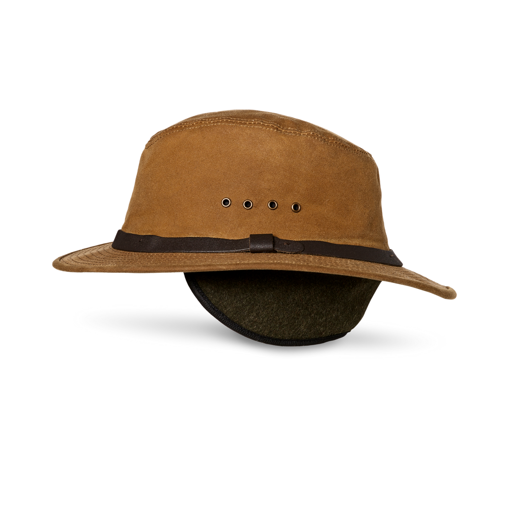Alternate view of the Filson Insulated Packer Hat - Dark Tan