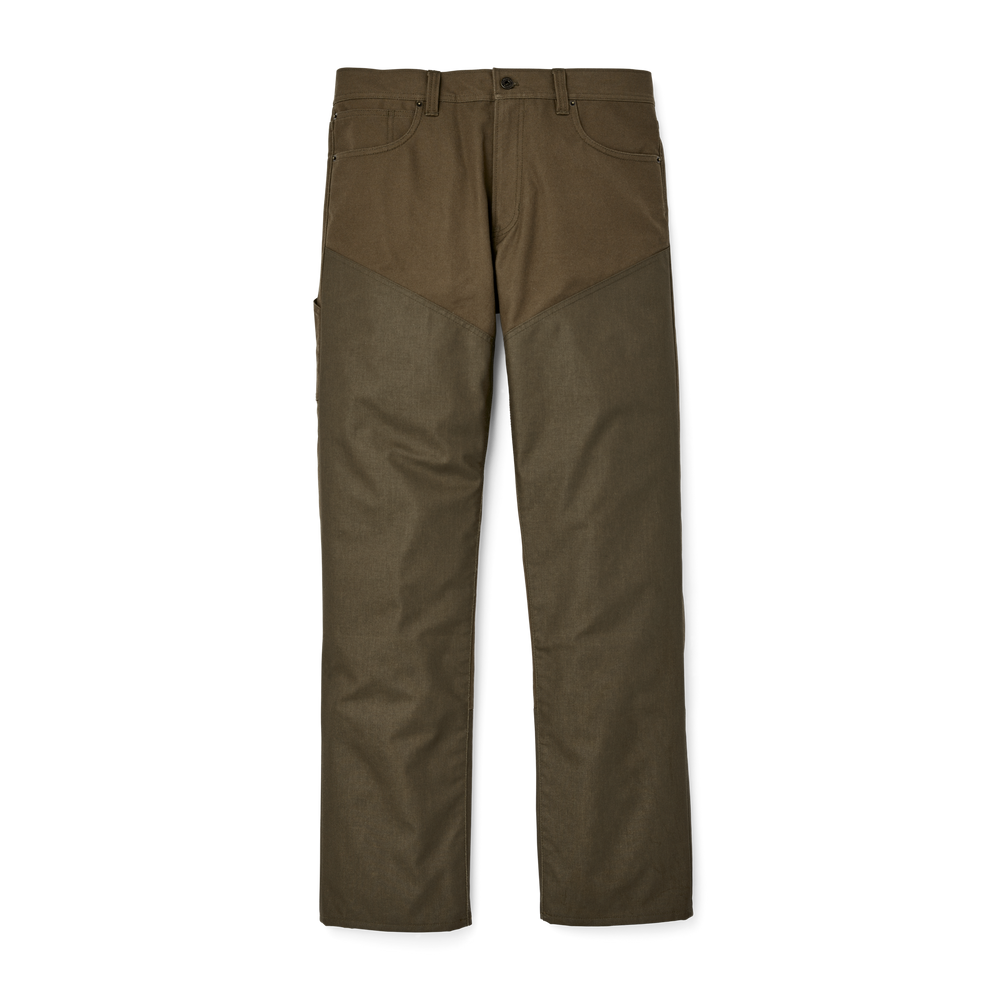 Alternate view of the Filson Tin Cloth Upland Brush Pants - Marsh Olive