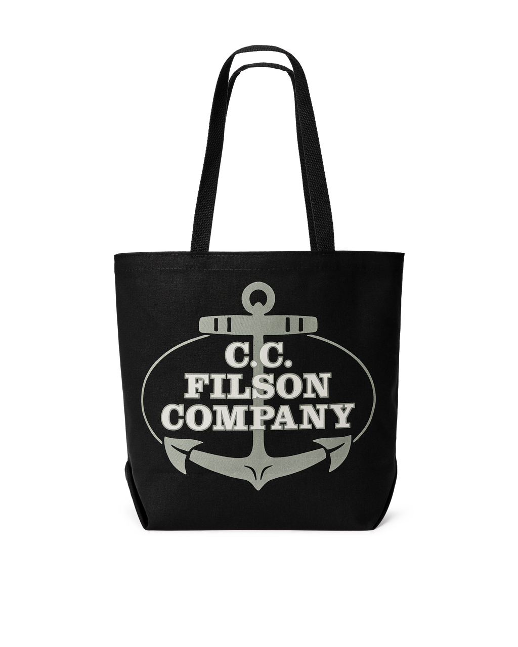 Ballard Graphic Tote Bag - Black | Filson