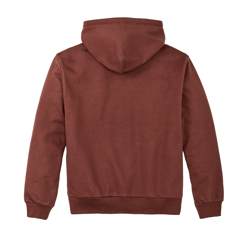 Alternate view of the Filson Prospector Hoodie - Smoked Paprika