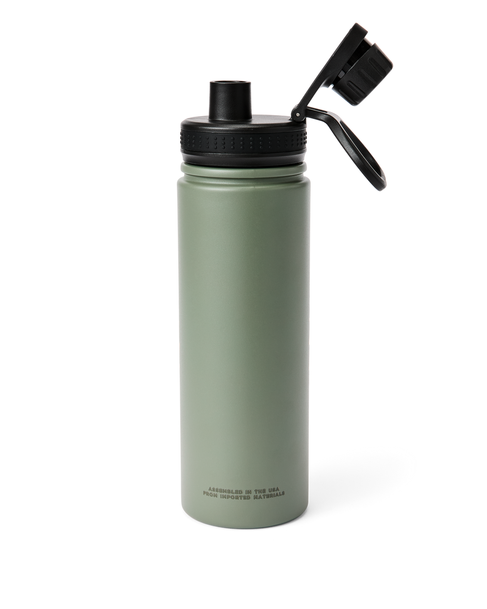 Saw Graphic Insulated Water Bottle - Green