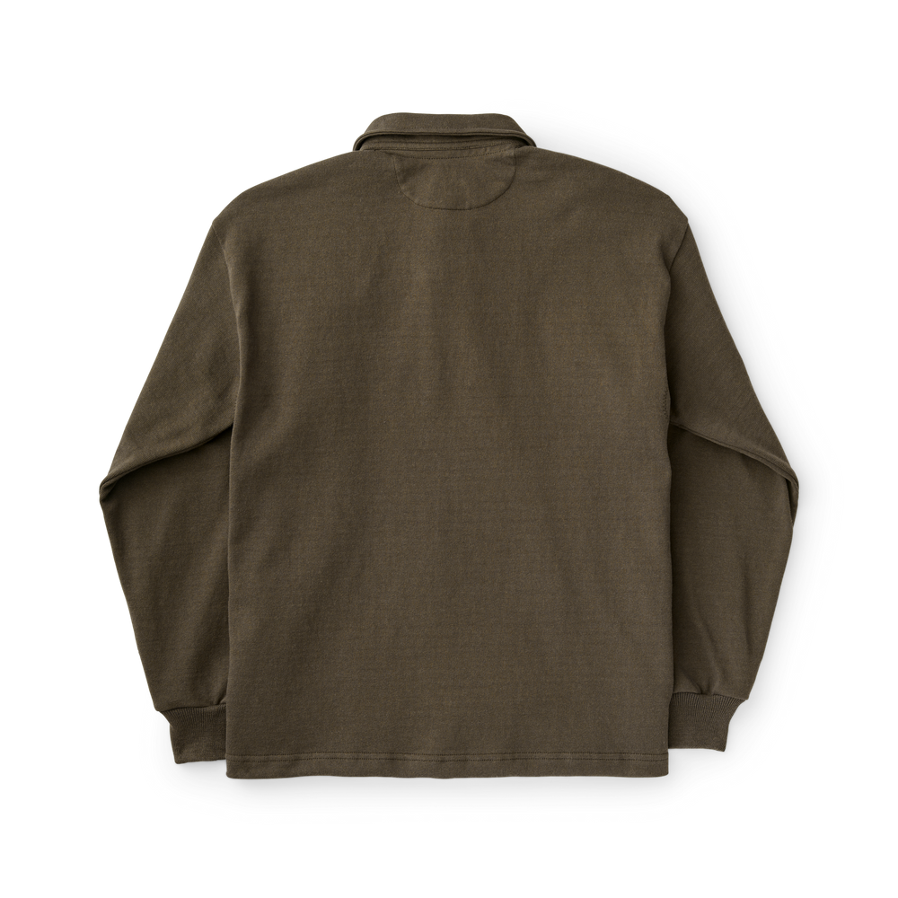 Alternate view of the Filson Pro Rugby Shirt - Dark Moss