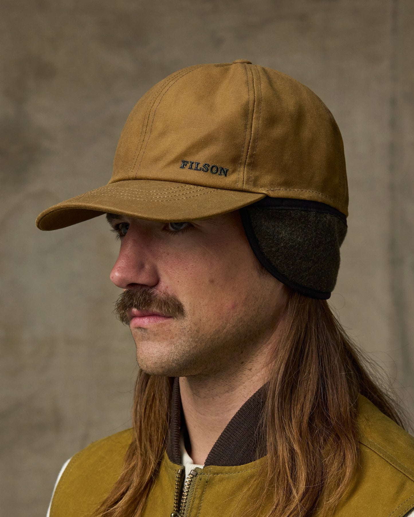 Insulated Tin Cloth Cap - Dark Tan