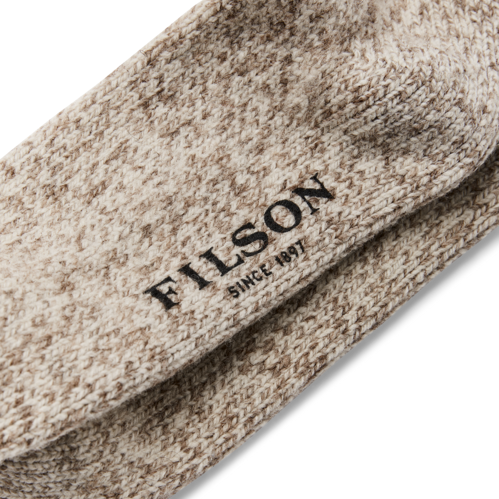 Alternate view of the Filson Wool Ragg Socks - Natural Heather