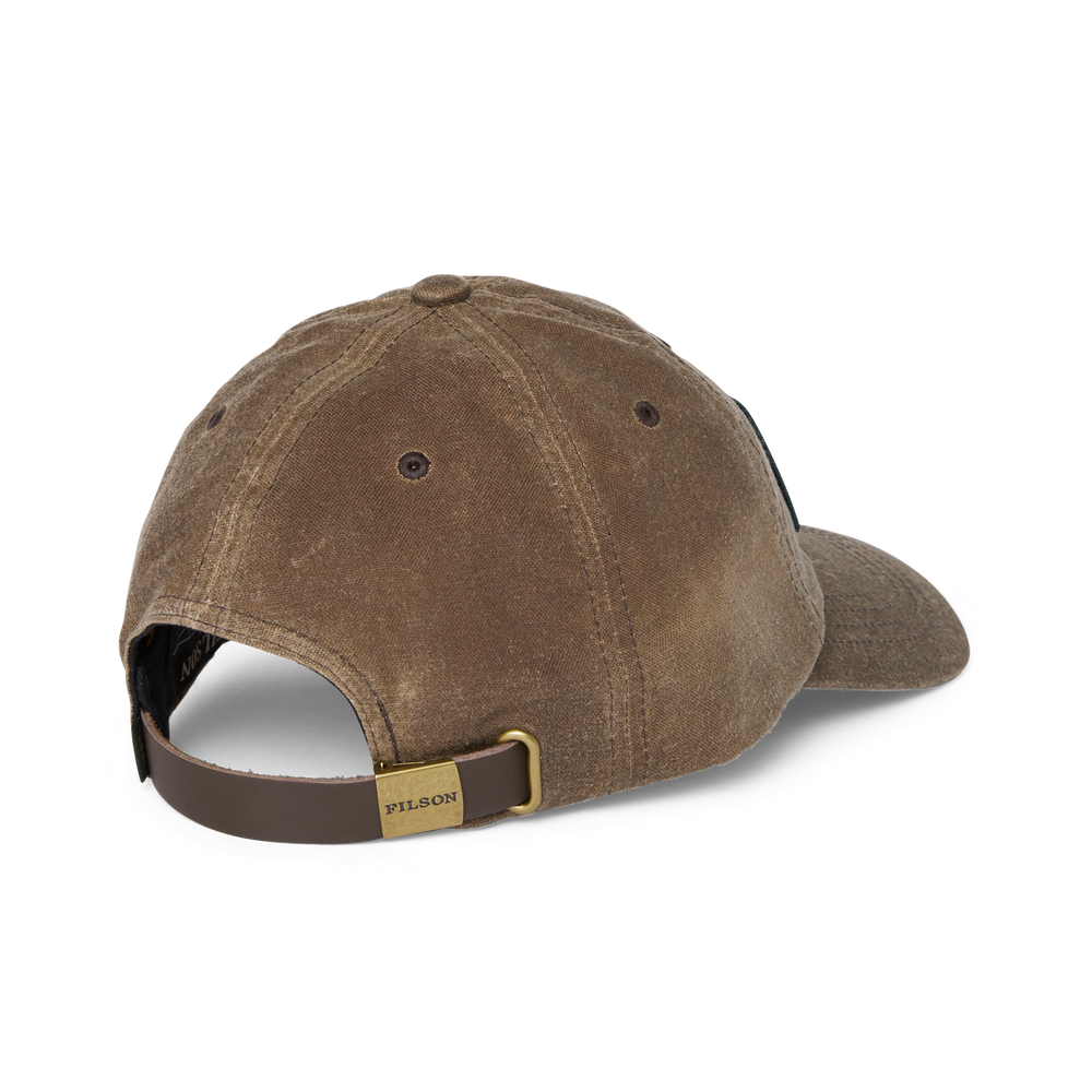Alternate view of the Filson Low-profile Cap - Brown / Drake