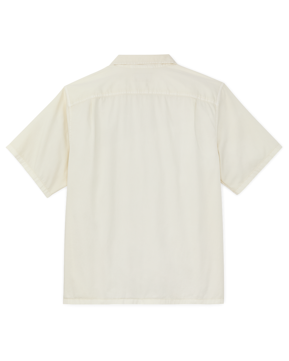 Short Sleeve 4.5-oz. Twill Shirt - Ivory